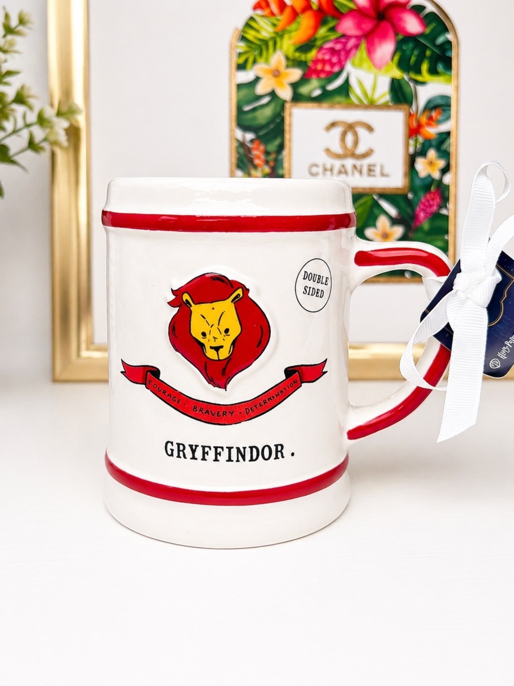 Harry Potter Gryffindor Crest Ceramic Mug - Red & Yellow Accent